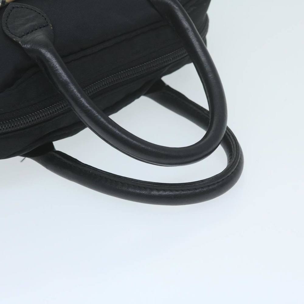 BURBERRY Hand Bag Nylon Black Auth ti1471 - Picture 7 of 16